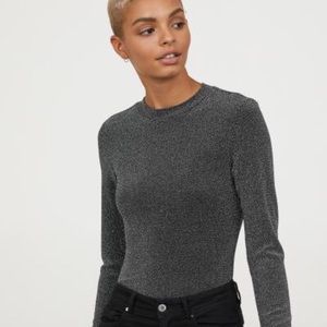 Long sleeve Shimmer Body suit